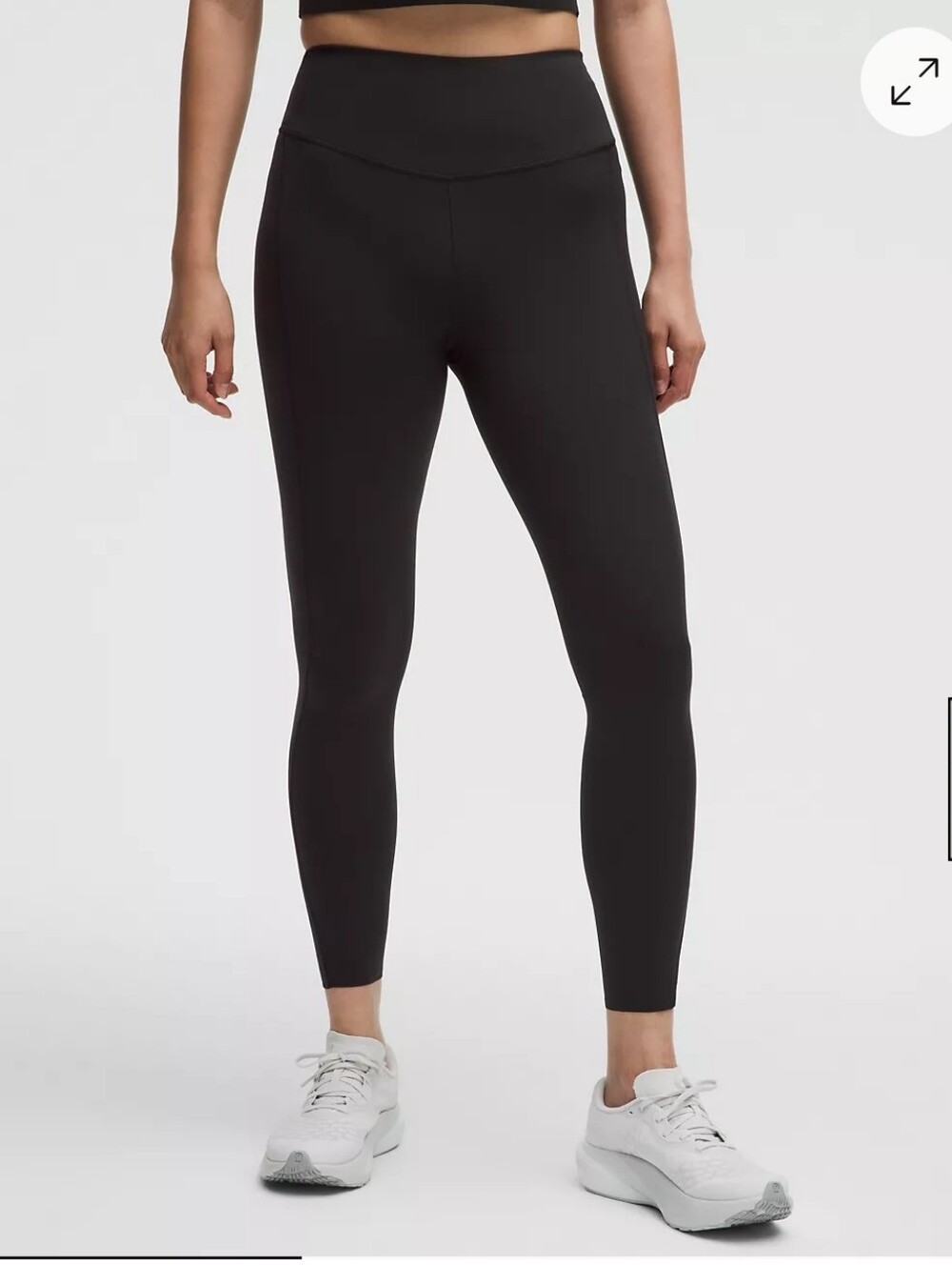 lululemon athletica Fast And Free Black Reflective Leggings - Women's Sz 8